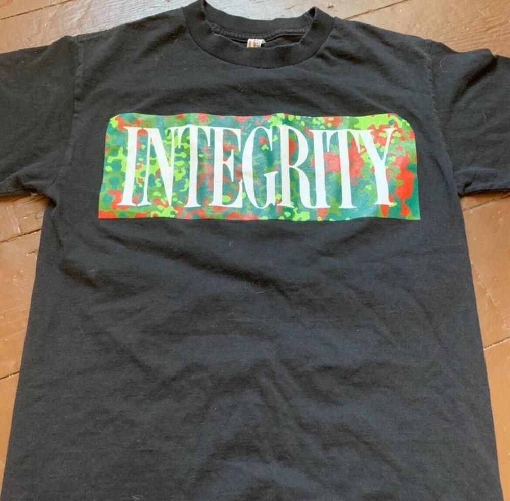 Vintage Integrity Band Cotton Black Unisex Concert S to 5XL Unisex T-Shirt XXL