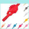 European Childrens Fabric Flower Hairband With Crystal Accents For Baby Girls