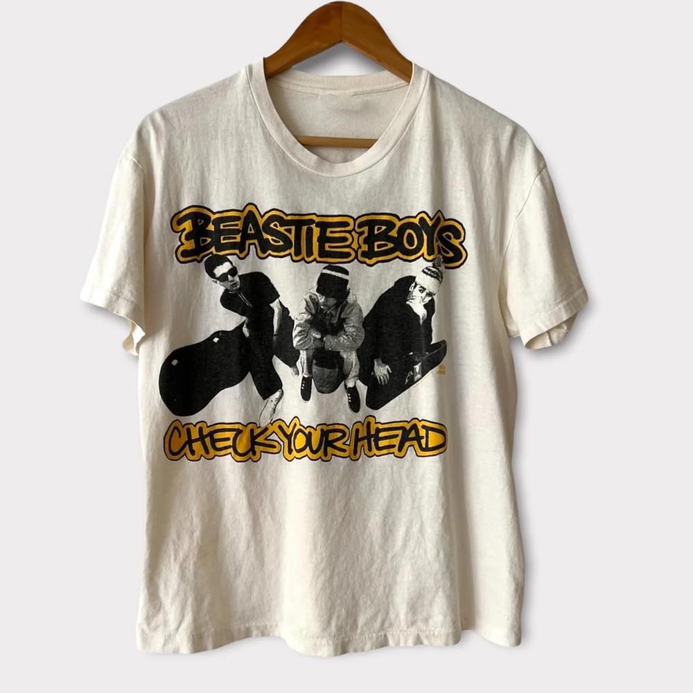 

1992 Beastie Boys Check Yo Head Vintage Promo Tee S-234XL Shirt D538 Unisex T-Shirt XL