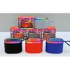 Wireless Portable Bluetooth Speakers with for USB AUX TF Card Player  5W Output RGB Colorful Light Fabrics Sound Box