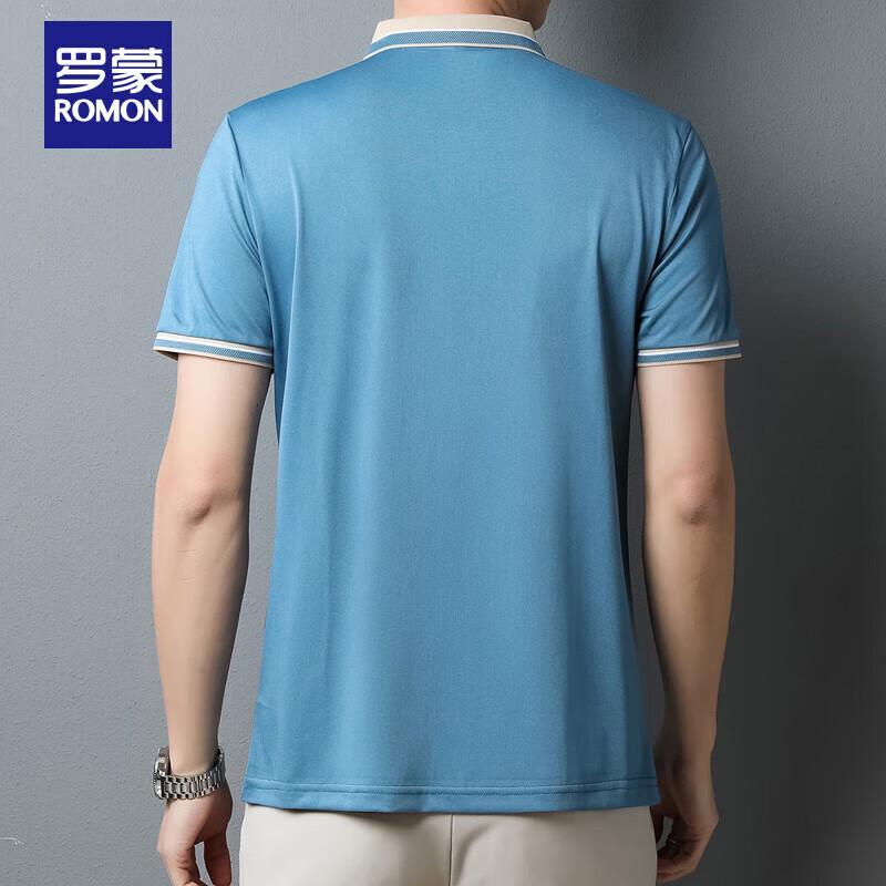 ROMON Men's Casual Business POLO T-Shirt
