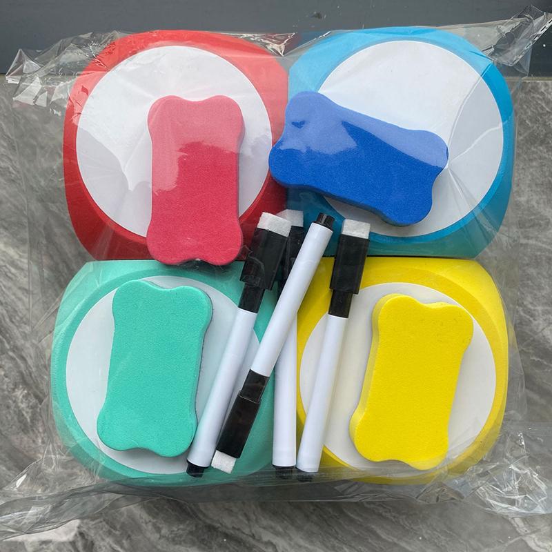 WTEMPO DIY Blank Large Foam Dice Soft Reusable Erasable Perfect for Educational Games Party Favors and Outdoor Funny Activities