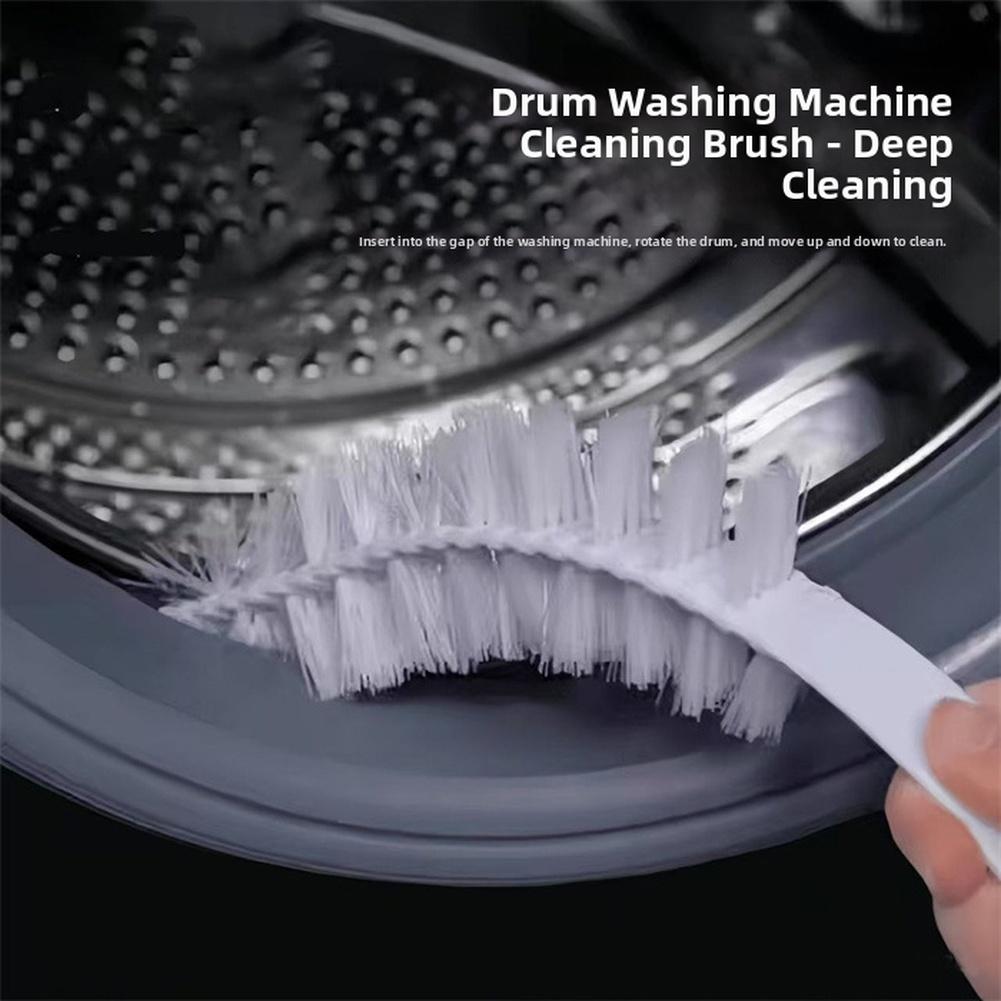 360 Degree Bendable Head Drum Cleaning Brush Long Handle Brush