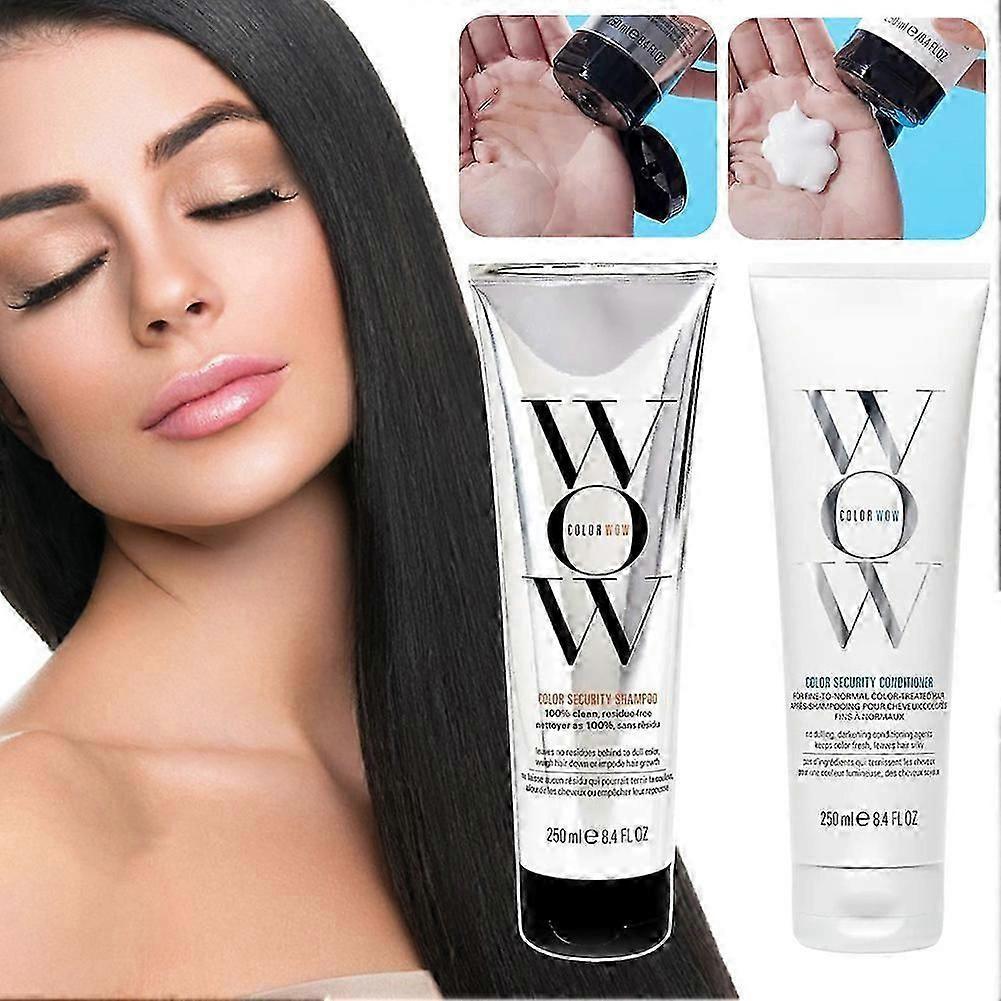 Color Security Shampoo Conditioner Set for All Hair Types Hydrating Damage Repair Cruelty-Free Daily Use