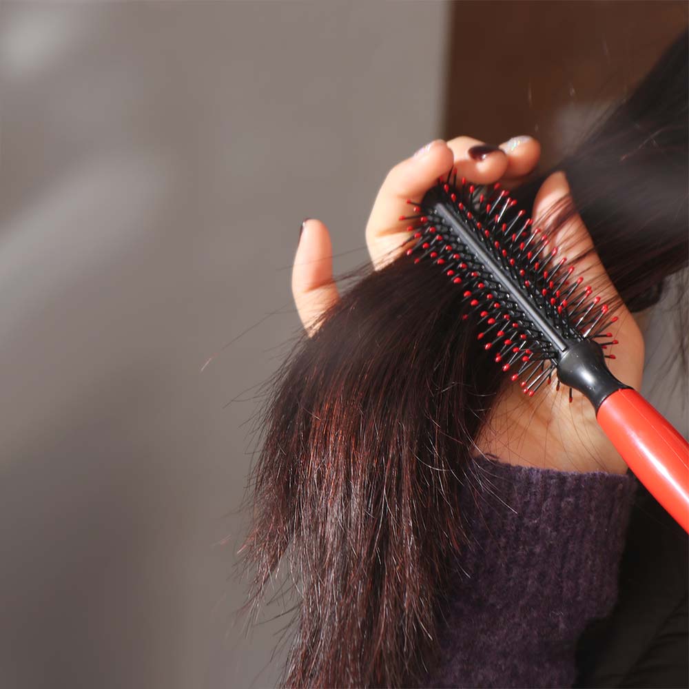 Hairdressing Curly Hair Styling Round Comb Anti-static Hairstyle Massage Hairbrush  Salon