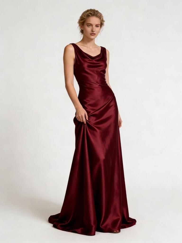 Elegant European Seaside Tyndall Effect Evening Dress