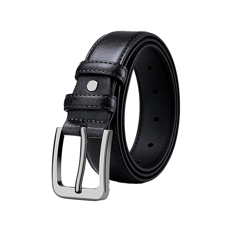 

[EnjoIt] G5029 belt men s men s belt casual big size genuine leather business golf suit school uniform Boys formal buckle present Comes with a hole
