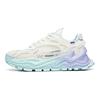 Anta Mulan X  Hot Retro Casual Non-Slip Shock Absorbing Wear-Resistant Low-Top Dad Shoes Women Sneaker White Blue Purple 922018842-10