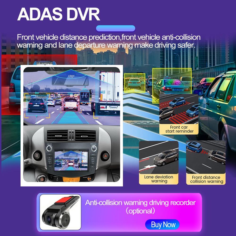 Toyota RAV4 Android Navigation & Reverse Camera with HD CarPlay Support.