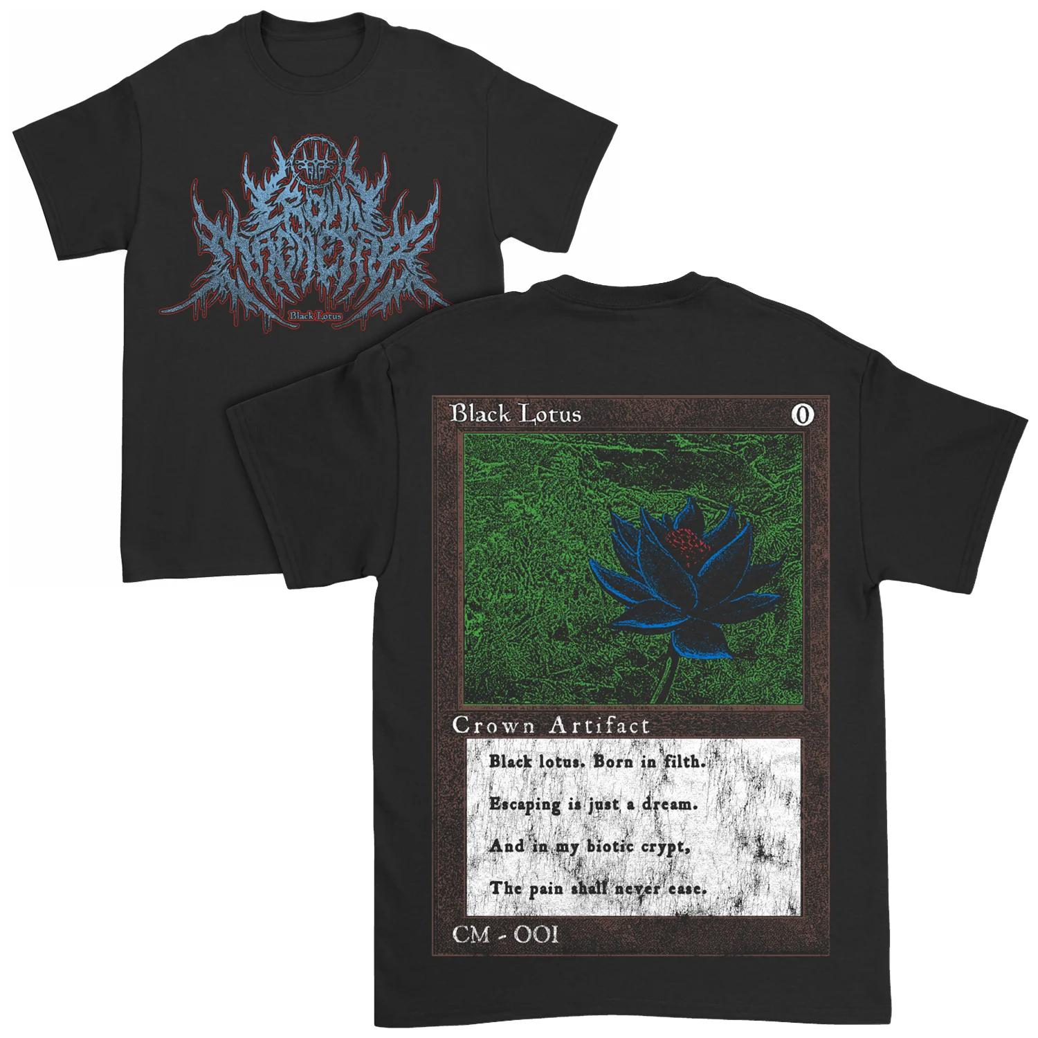 

Crown Magnetar The Codex of Flesh Leisure TShirt Mens and Womens Luxury Brand Top New Logo Rock Band 4XL