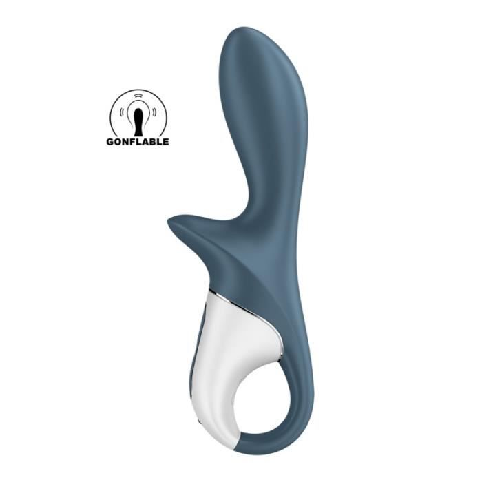 Vibromasseur Anal Gonflable - Satisfyer - Air Pump Booty 2 - Ultra Puissant - Rechargeable - Étanche