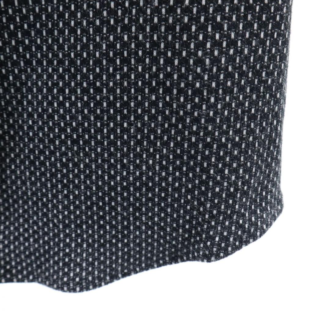 Emporio Armani Long sleeve knit shirt S black Men's Used