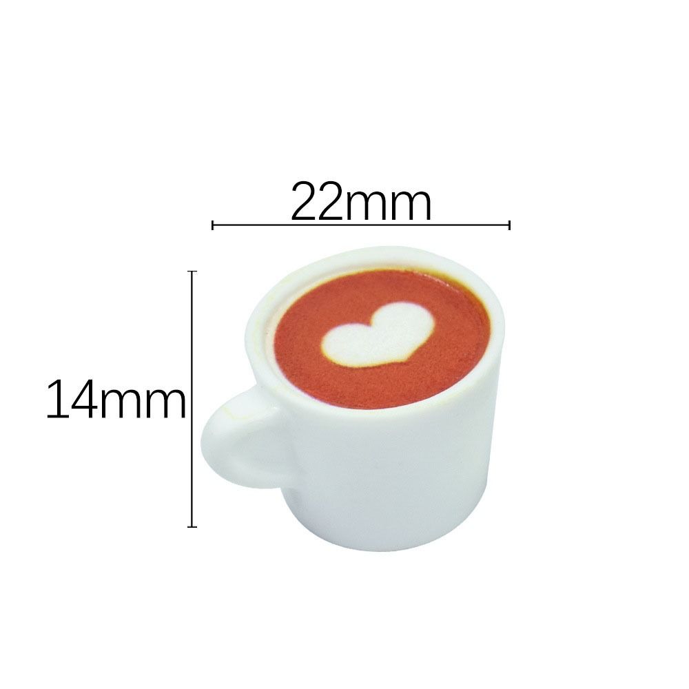 

10 шт. забавные белые кофейные чашки миниатюры смоляные реалистичные кофейные чашки декор ручной работы мини молочный чай кофейная чашка кукольный домик