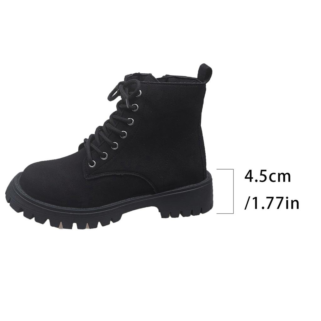 Martin Boots Women's 2025 Autumn and Winter New Soft Leather Retro Tooling Western Cowboy Boots Thick Sole Inner Height Increase Explosion Short Boots