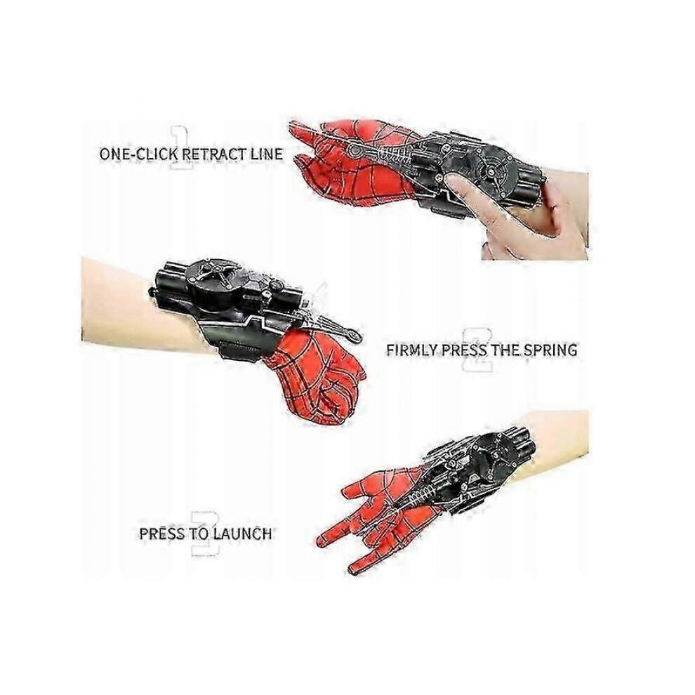 2025 Spider Web Shooters That Actually Shoot-black
