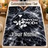 FlaneldeckeDepeche Mode Benutzerdefinierter Name Text Personalisierte Weiche Warme Überwurfdecke Heimdekoration Geschenk