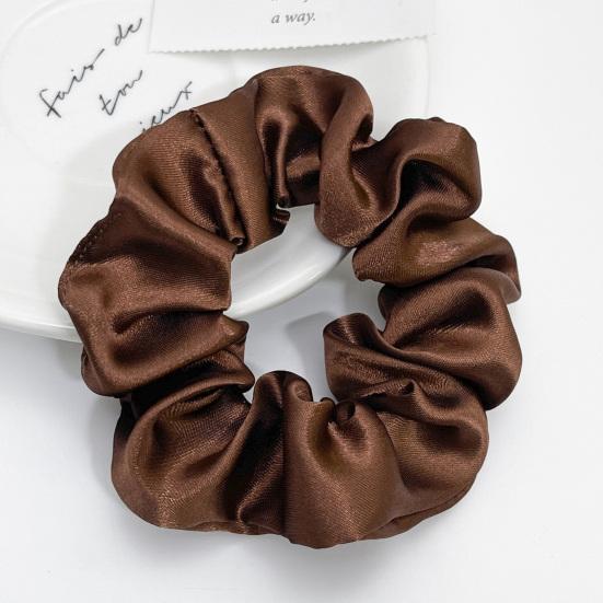Hair Tie Adjustable Fit High Elasticity Smooth Satin Hair Band Soft Non-Irritating Scalp Hair Holder Daily Party Outing Hair Accessory
