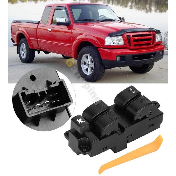 

Electric Power Window Master Control Switch Button for Ford Ranger 2006-2012 Front Left Driver Side 10 P + Free Pry Tool
