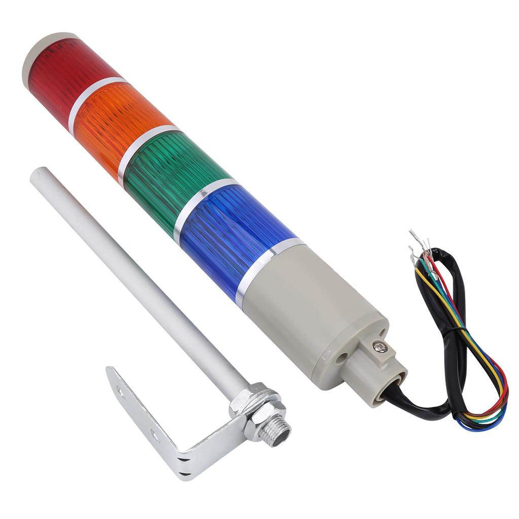 Stack Lamp Red Green Yellow Blue Flash Warning Industrial Signal Light Indicator 110V
