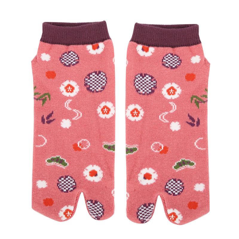 New High Quality Combed Cotton Split Toe Socks Unisex Simple Comfortable Two-Toed Socks Japanese Harajuku Men Women's Tabi Socks