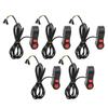 5PCS Automatic Identification High Low Speed Electric Bike Voltage Display Handlebar Switch