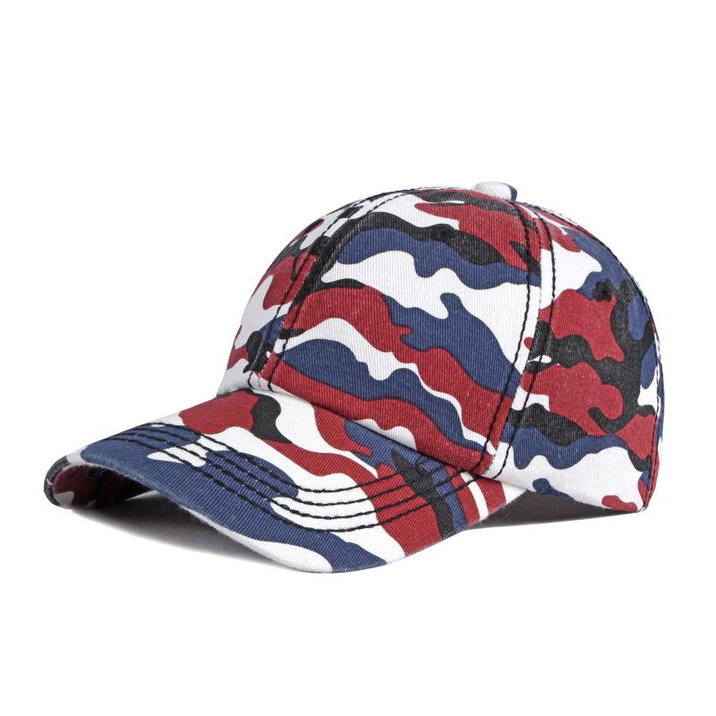 

Мужчины Женщины Хлопковая Кепка Камуфляж Открытый Альпинизм Путешествия Солнцезащитный Крем Шляпа От Солнца Спортивная Бейсболка красный