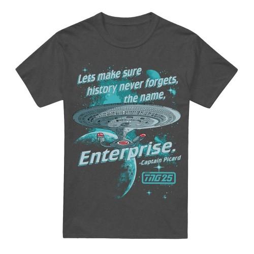 STAR TREK Unisex Adult Never Forget T-Shirt