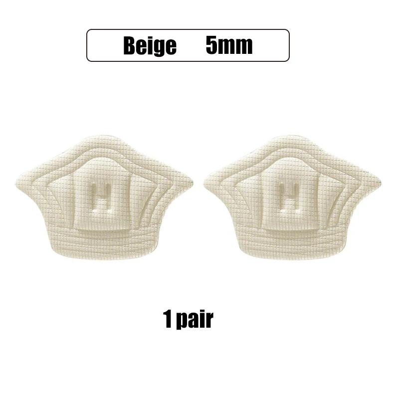 5 Pairs Adjustable Shoe Pads Foot Heel Cushion Sports Shoe Inserts Antiwear Insoles Foot Protector Stickers for Comfort