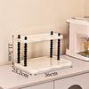 Desktop Multi-layer Storage Rack Nordic Luxury Home Decoration Plastic Multi-functional Living Room Organizing Storage Stand