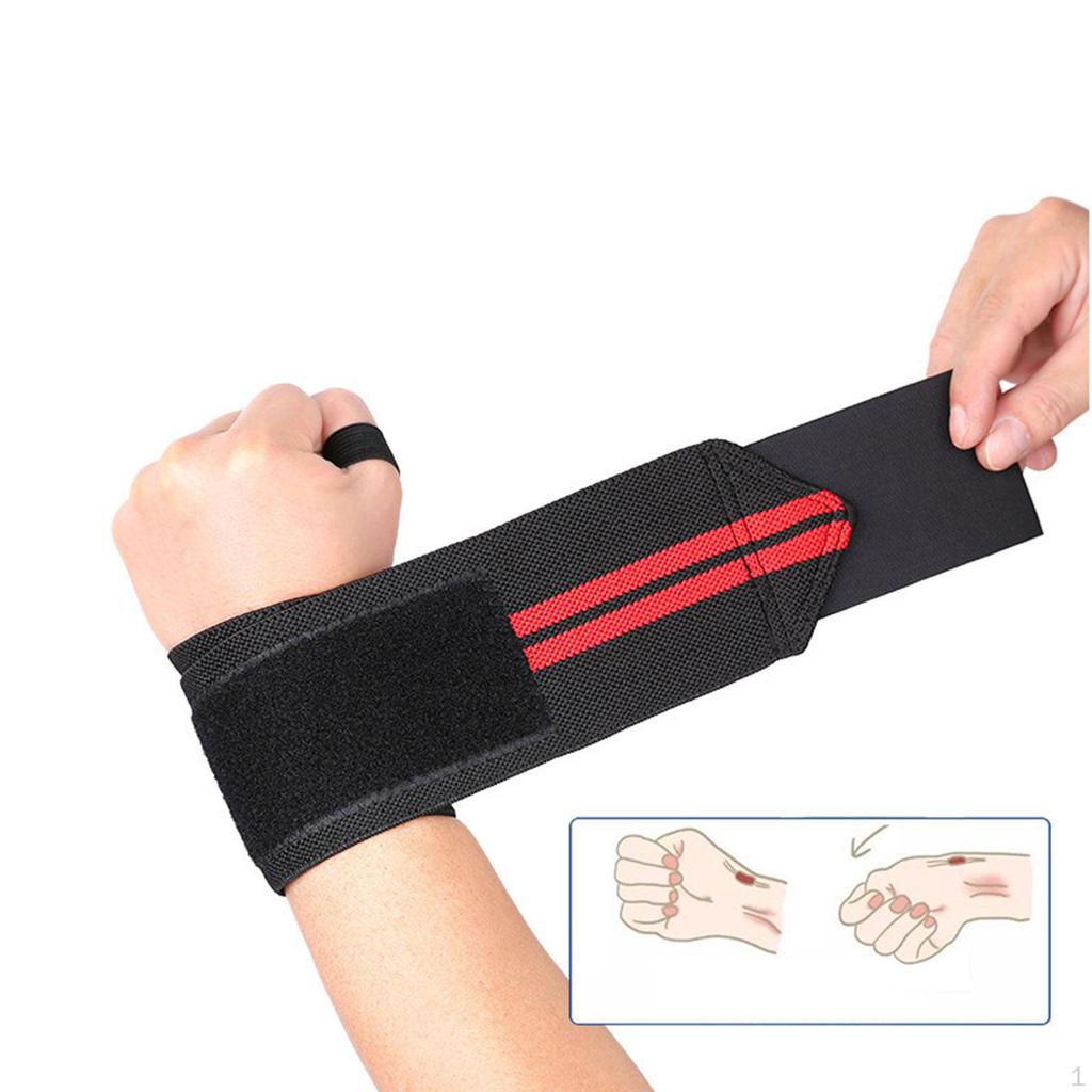 Adjustable Wrist Straps for Strength Training And Weightlifting