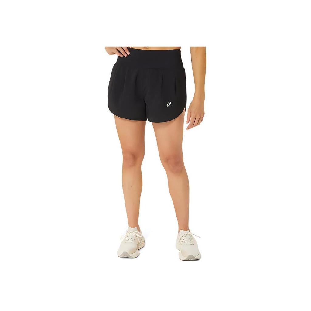 Asics Road 3.5In Shorts Comfortable Soft Breathable Sports Shorts Women Shorts Black 2012C965-001