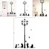 Quality Home Decor Wallpaper Pvc Wall Stickers With Cartoon Animal Butterfly And Cat Design**