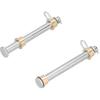 Car Door Hinge Pin,Door Hinge Pins Kit with Bushings Hardware Replacement Fit Compatible with F Mustangs 19791993