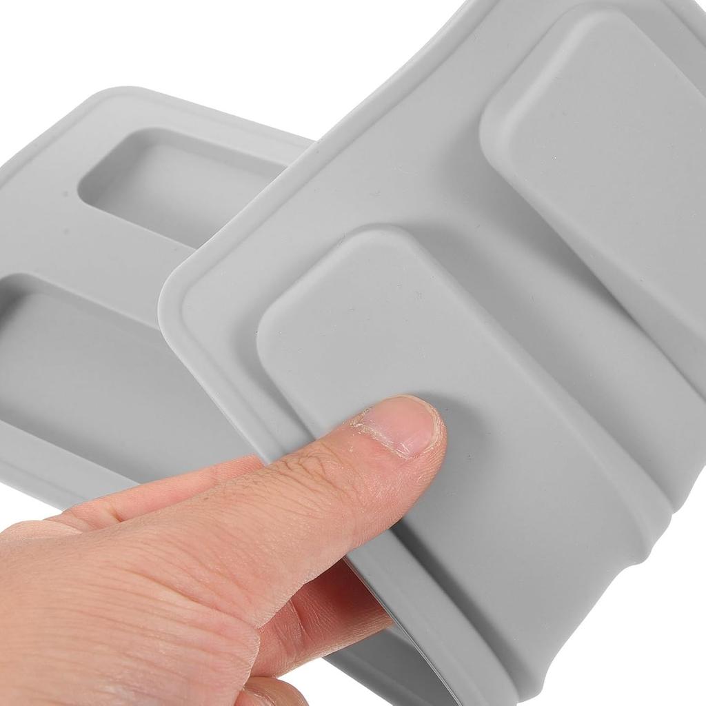 Kichvoe Toaster Cover: Silicone Toaster Lid 10.7 * 4inch 2 Slice Bread Machine Dust Cover for Kitchen