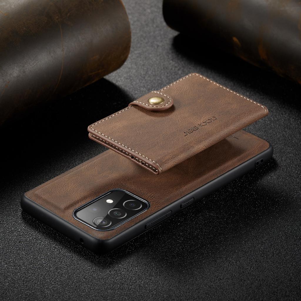 Leather Cards Slot Detachable Case for Samsung Galaxy A53 A33 A73 A52S Flip Magnet S23 Ultra S22 S21 FE S20 Plus Wallet Cover