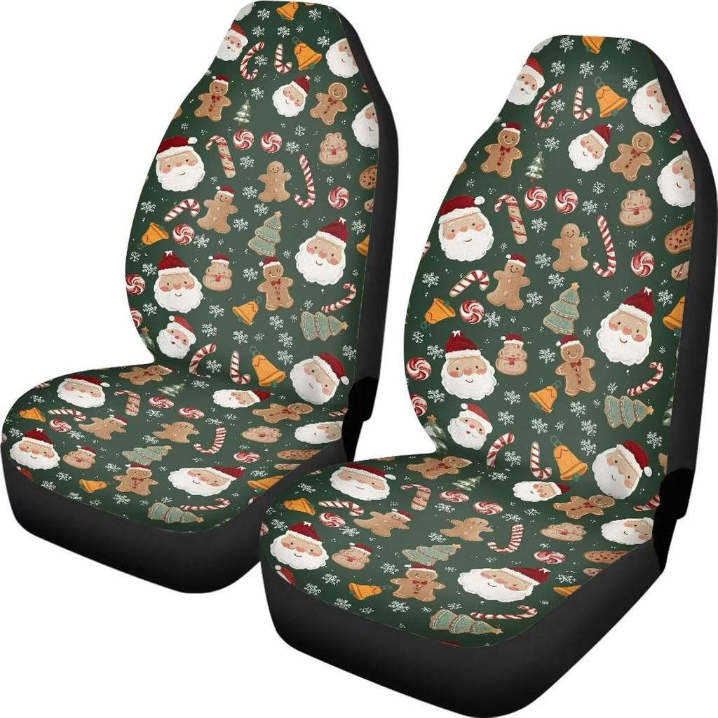 Talayituse Boho Dragonfly Print Car Seat Covers Set of 2, Breathable Front Bucket Seats Protector Auto Interior Accessories Decor Universal for Truck