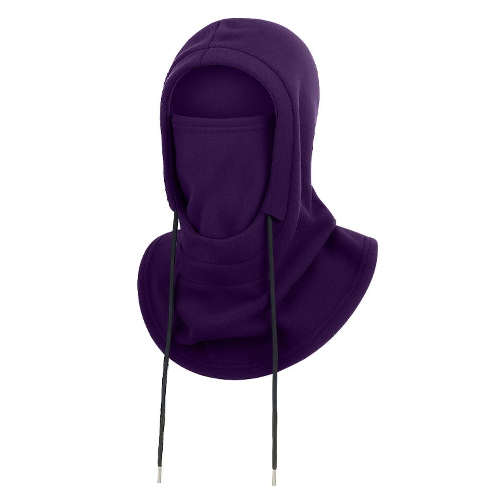 

Fashion Polar Fleece Winter Hat Windproof Warm Beanies Full Face Ski Mask Caps Cycling фиолетовый