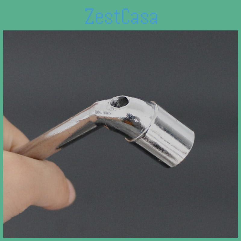 Vielseitiger Hochkohlenstoffstahl L-förmiger Sechskantschlüssel Nussdreher mit Chrombeschichtung