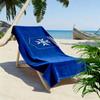 AJ Auxerre Print Beach Towel, Large Soft Quick Dry Towel for Beach Camping Swimming