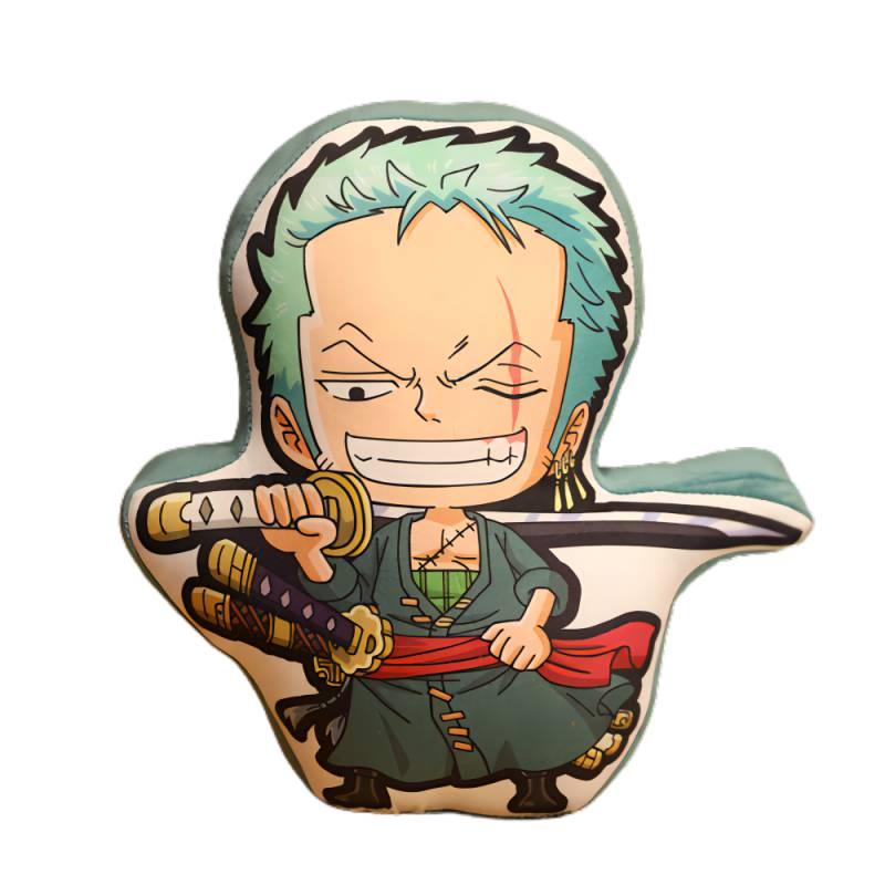 Creative One Piece Plush Pillow Cartoon Luffy Zoro Chopper Cushion Kids Festival Gift Characters)