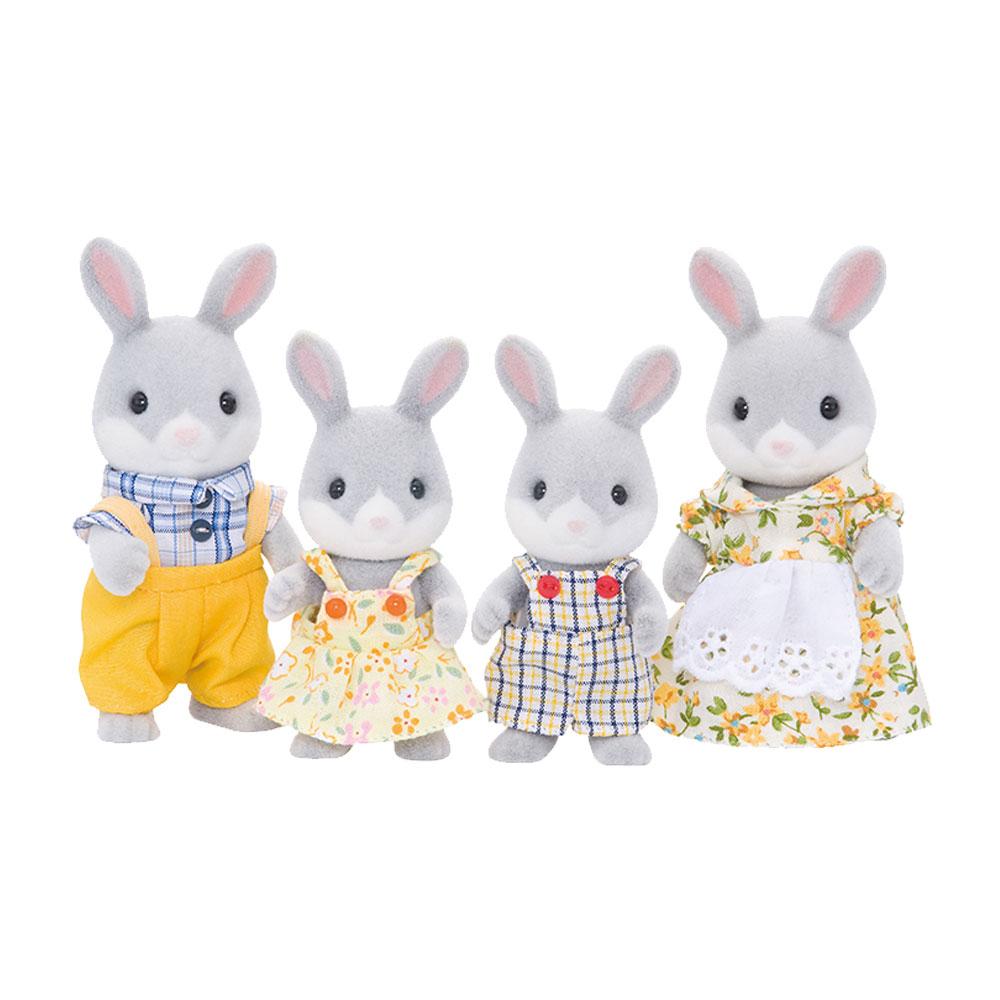 [toytron] Sylvanian Families Набор Семья Хлопковых Кроликов 4030 (3134)