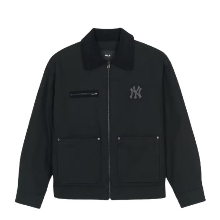 New MLB New York Yankees Jackets Coats Unisex Black 3AJPB0146-50BKS