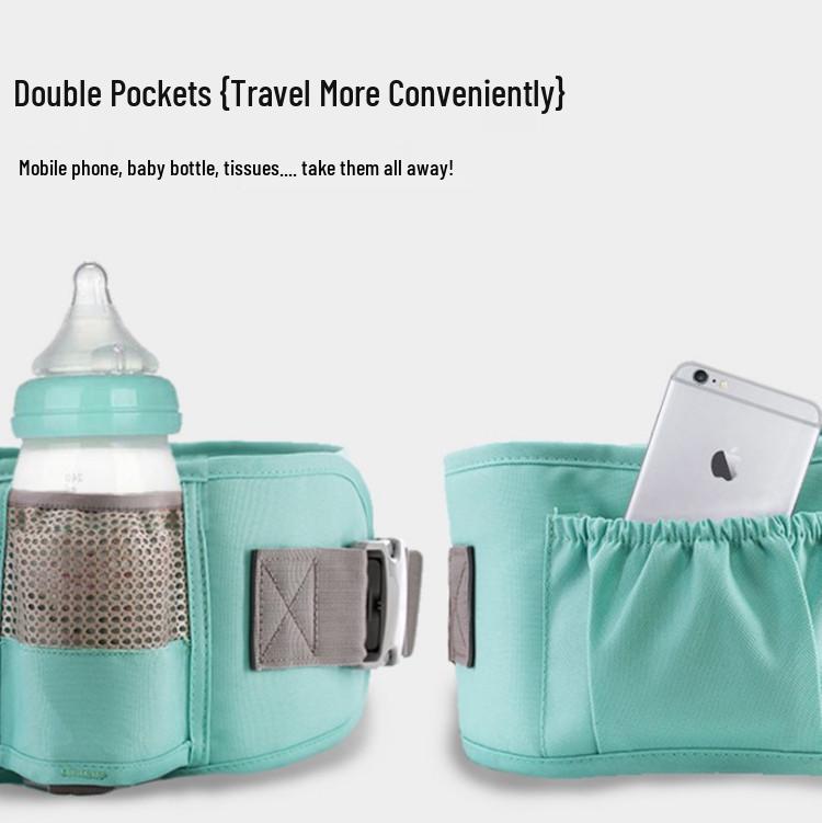 Aierbao Four Seasons Front Baby Carrier with Waist Stool