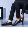 Herren atmungsaktive Leder-Loafer Frühling/Sommer 2025 - Lässig, Modisch, Rund Zehenpartie Slip-ons