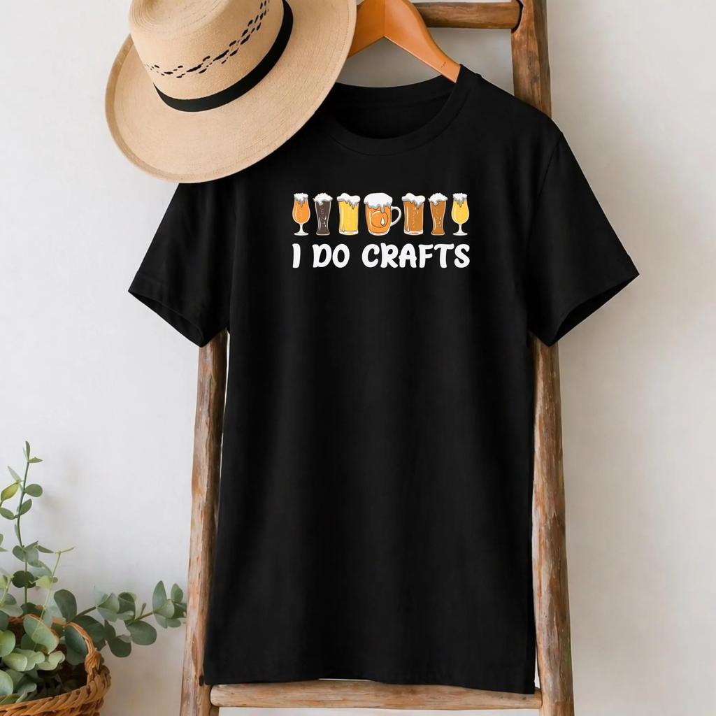 Diy Homemade Beer Tshirt Funny Tshirt For Beer Lovers Summer Casual And Versatile Style Relaxed And Fashionable