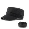 Summer Hat Men's Flat Top Hat Outdoor Mountaineering Cap Mesh Breathable Cap