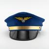 Flight Hat for Adult Cosplay Party Uniform Crew Hat for Male Women Role Play BachelorParty Dress Up Top Hat