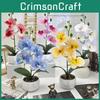 Butterfly Orchid 3d Print Faux Flower Desk Decor For Home Office And Wedding
