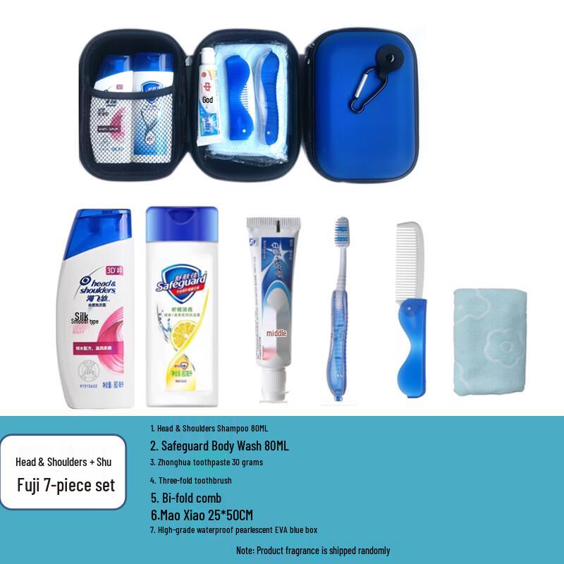 Head & Shoulders 7-Piece Travel Wash Bag Set