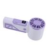 Handlicher Turboventilator 100 Geschwindigkeiten 4000mAh Akku Wiederaufladbarer Tragbarer Mini-Ventilator für Reisen im Freien